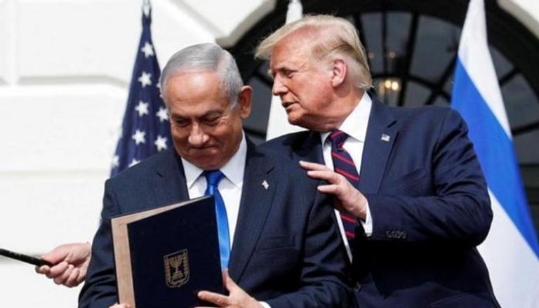 دونالد ترامب وبنيامين نتنياهو