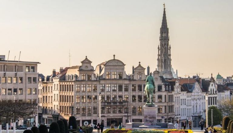 أحد شوارع بلجيكا