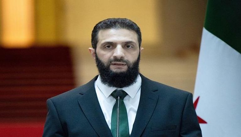 الرئيس السوري أحمد الشرع