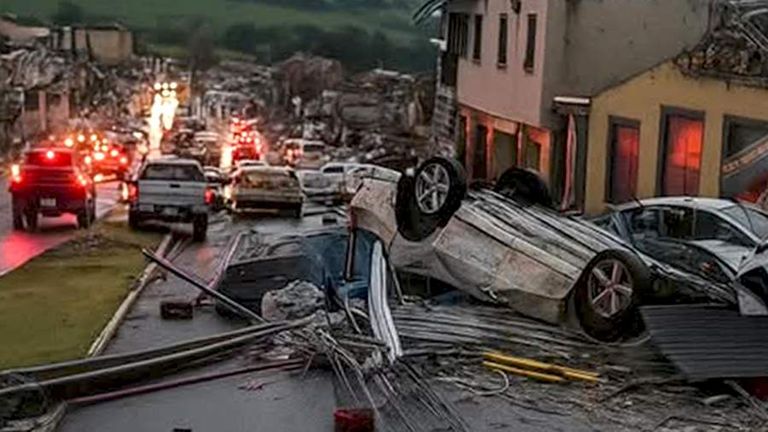 آثار الزوبعة في البرازيل