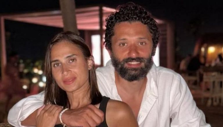 كريم محمود عبدالعزيز وآن الرفاعي