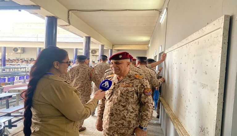 جانب من عمليات التصويت