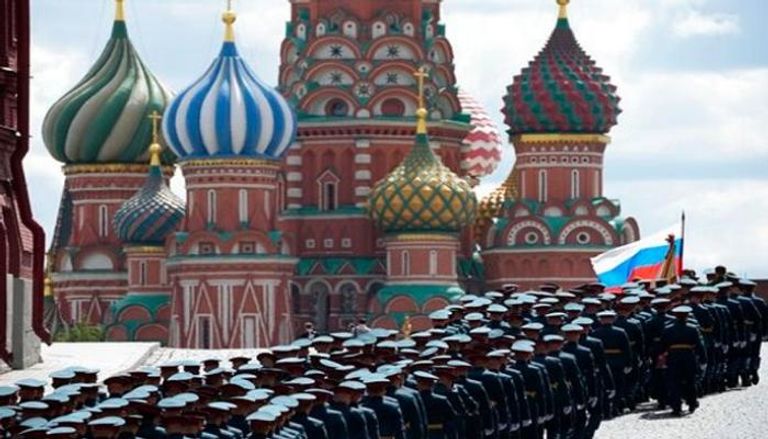 جنود روس في الكرملين بالساحة الحمراء- أرشيفية