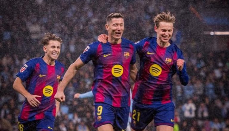 روبرت ليفاندوفسكي نجم برشلونة