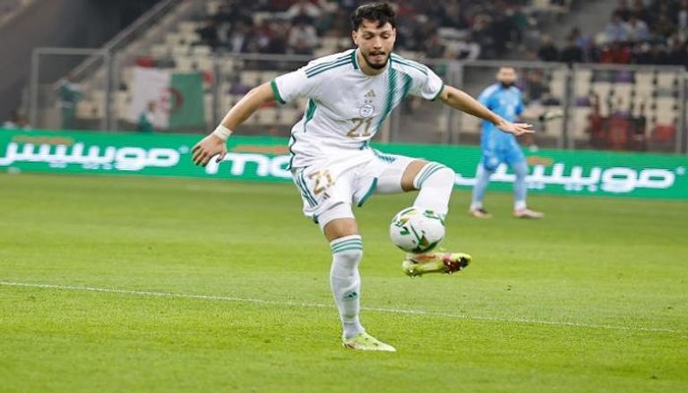 رامي بن سبعيني نجم منتخب الجزائر