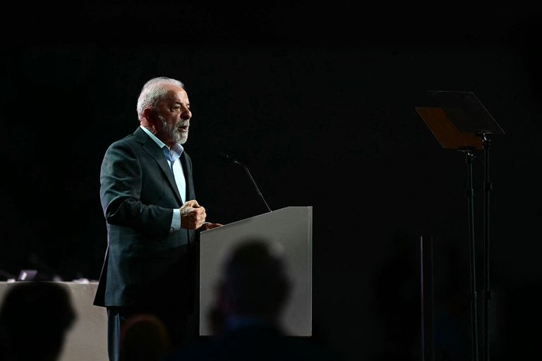 الرئيس البرازيلي لويس إيناسيو لولا دا سيلفا - أ ف ب