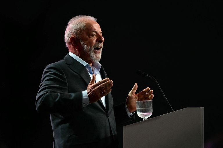 الرئيس البرازيلي لويس إيناسيو لولا دا سيلفا - أ ف ب