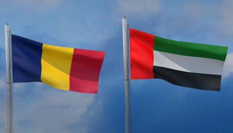 علما دولتي الإمارات وتشاد