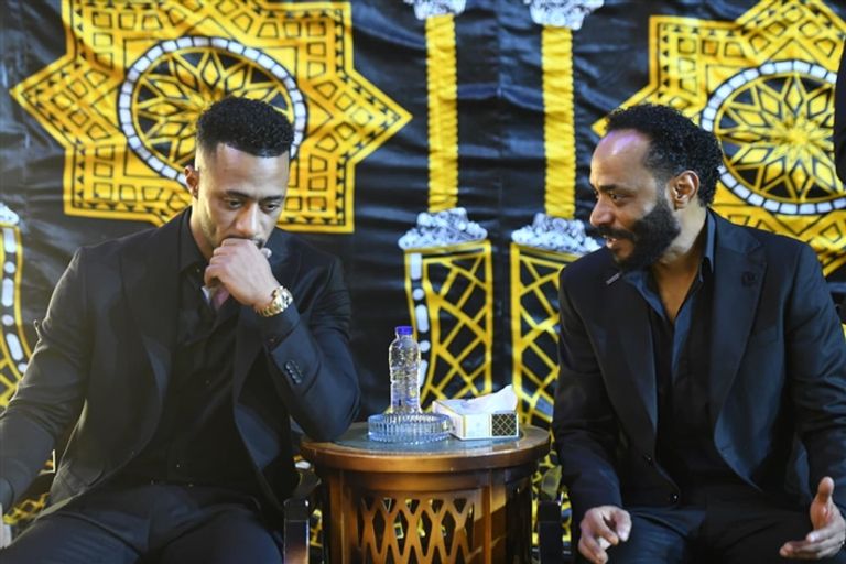 عزاء والد الفنان محمد رمضان