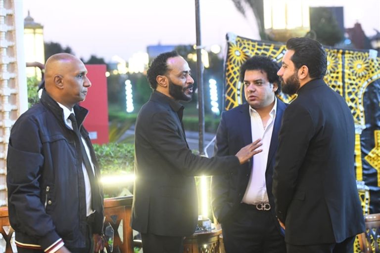 عزاء والد الفنان محمد رمضان