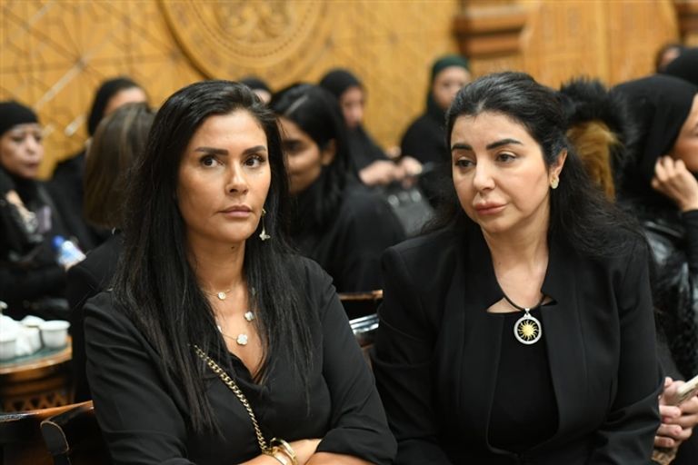 عزاء والد الفنان محمد رمضان