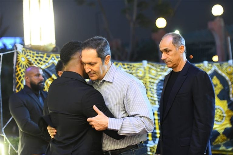 عزاء والد الفنان محمد رمضان