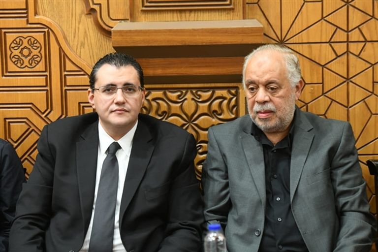 عزاء والد الفنان محمد رمضان