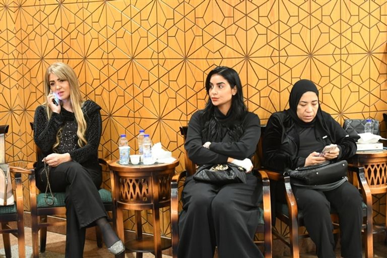 عزاء والد الفنان محمد رمضان