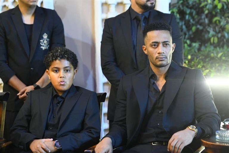 عزاء والد الفنان محمد رمضان