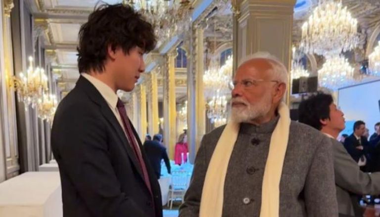قيادي ميتا الجديد العبقري في لقاء سابق مع رئيس وزراء الهند
