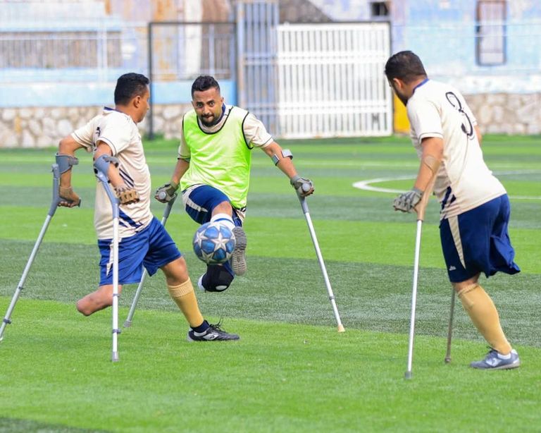 منتخب مبتوري الأقدام في اليمن