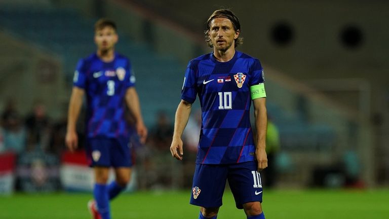 لوكا مودريتش قائد منتخب كرواتيا هالاند في تصفيات كأس العالم 2026