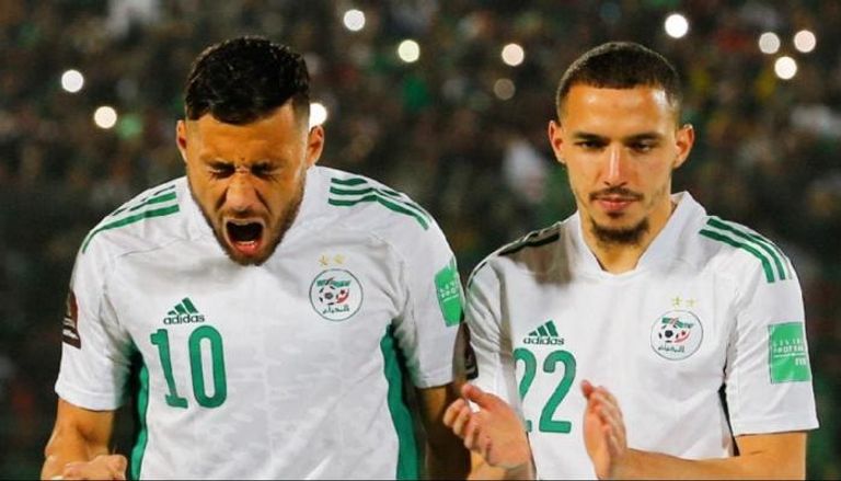 بن ناصر وبلايلي في منتخب الجزائر