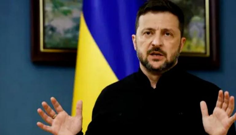 الرئيس الأوكراني فولوديمير زيلينسكي