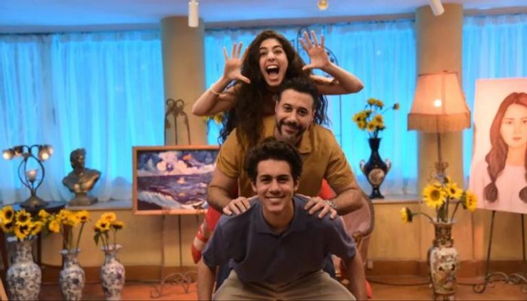 أبطال فيلم "ولنا في الخيال حب" 