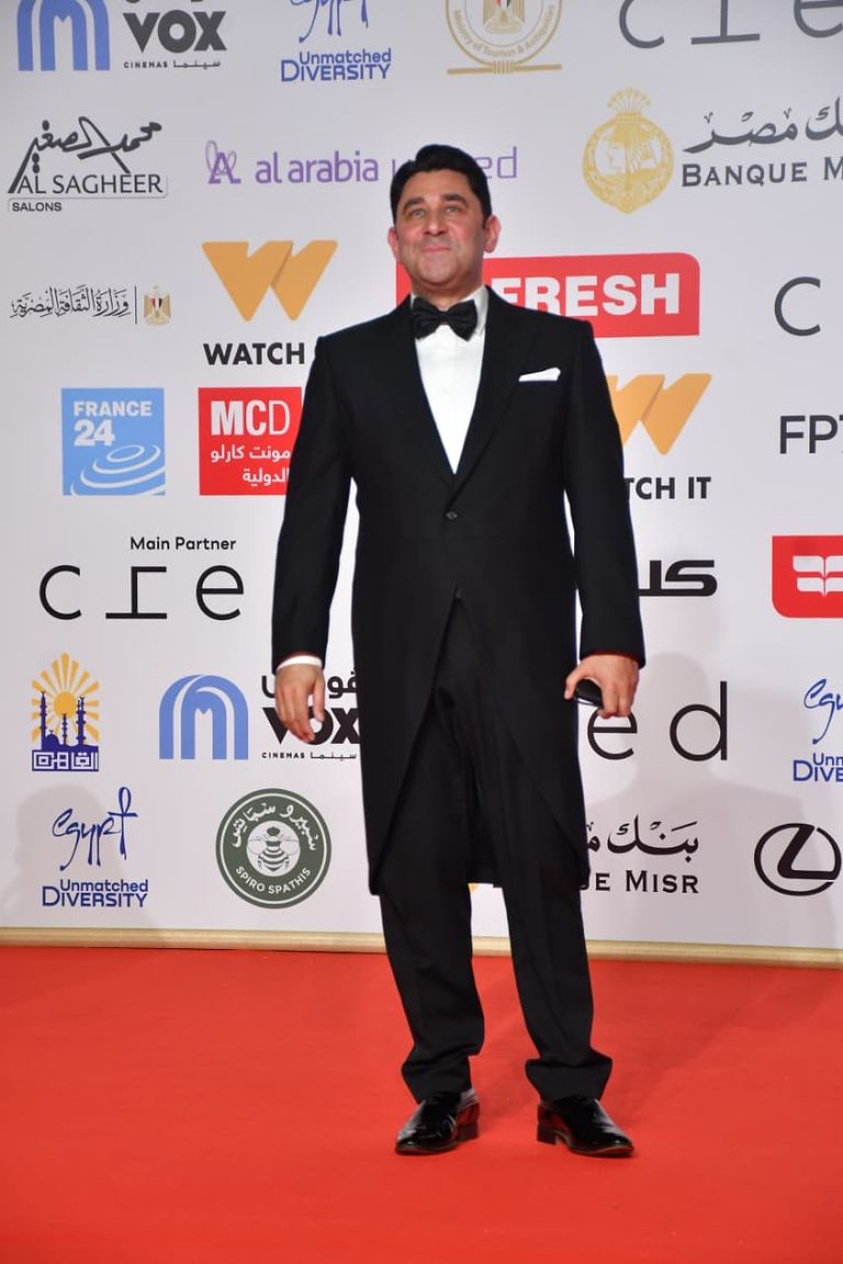 الفنان أحمد السقا في مهرجان القاهرة السينمائي