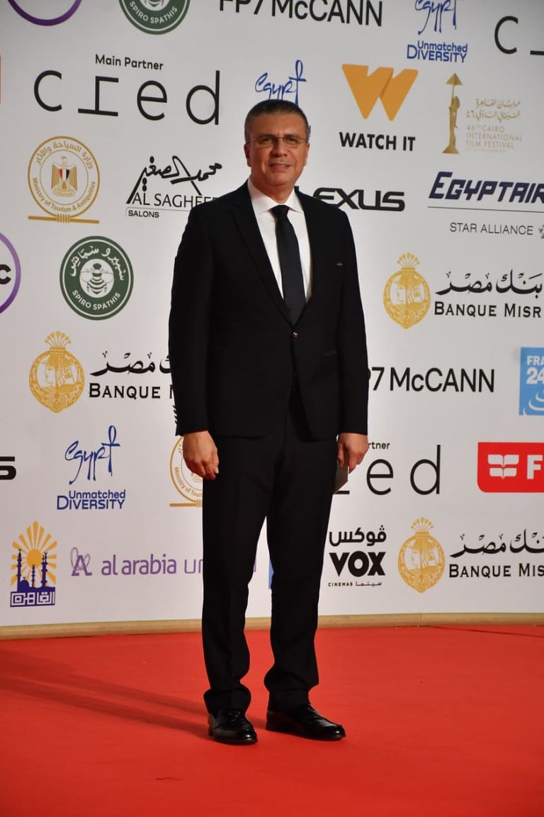 الفنان أحمد السقا في مهرجان القاهرة السينمائي