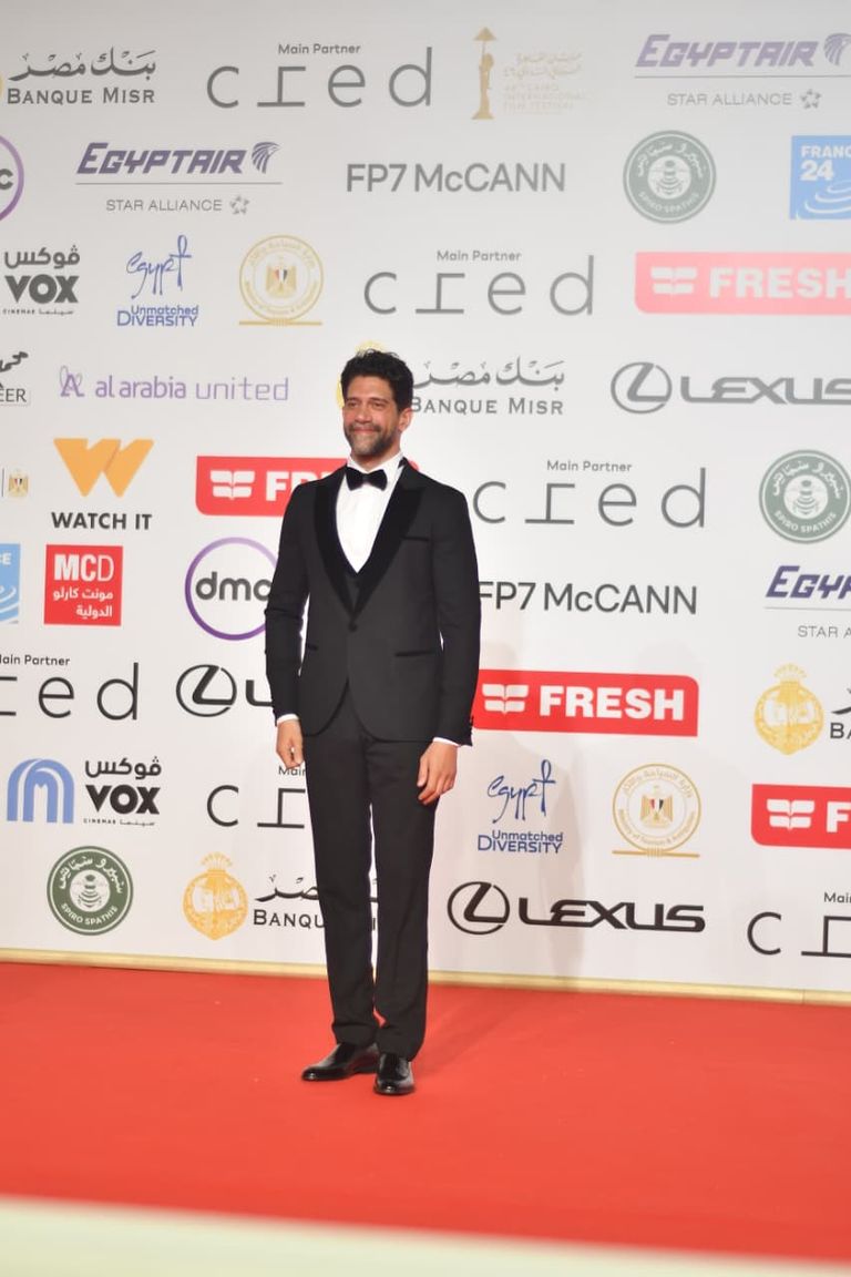 الفنان أحمد السقا في مهرجان القاهرة السينمائي