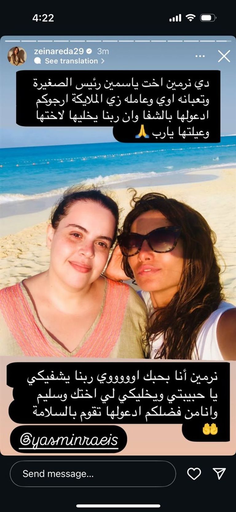 الفنانة زينة