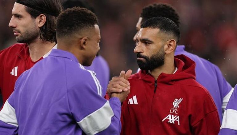 محمد صلاح وكيليان مبابي