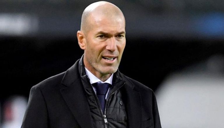 زين الدين زيدان مدرب ريال مدريد السابق