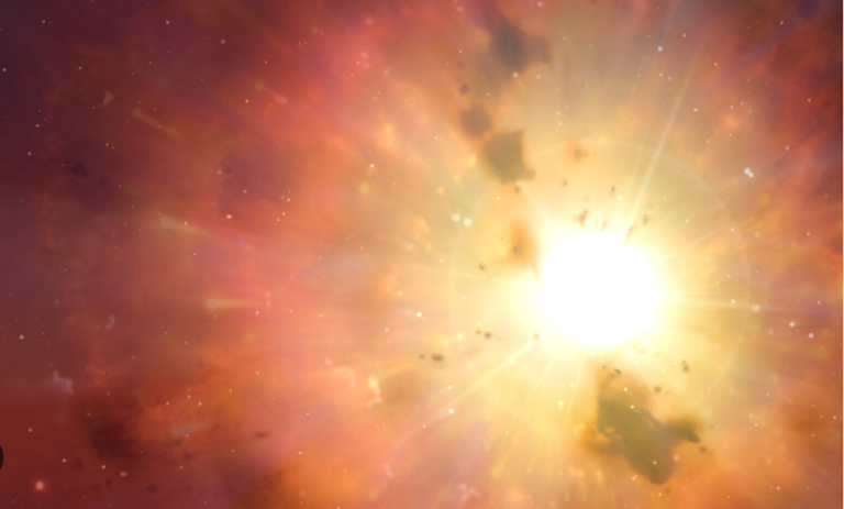 علماء يرصدون موت نجم لحظة بلحظة