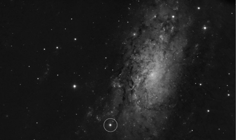 علماء يرصدون موت نجم لحظة بلحظة