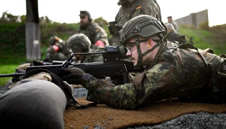 من تدريب سابق على الرماية للجيش الألماني