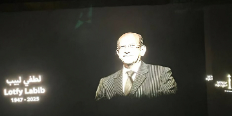 لطفي لبيب الفنان حسين فهمي