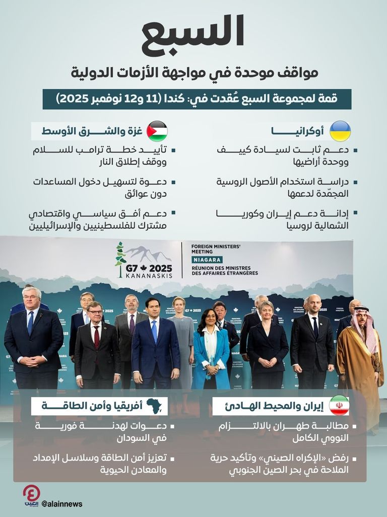الصورة التذكارية للمشاركين بقمة وزراء خارجية مجموعة السبع