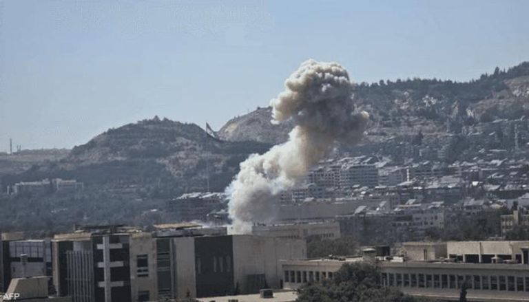 انفجار سابق في دمشق 