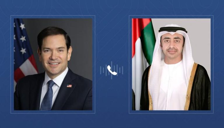 الشيخ عبدالله بن زايد آل نهيان وماركو روبيو