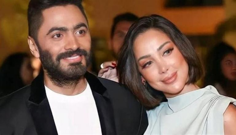 بسمة بوسيل وتامر حسني