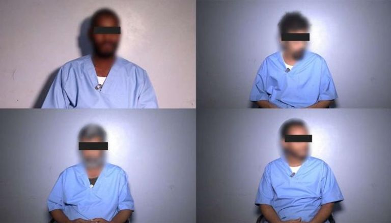 عناصر الخلية المضبوطة