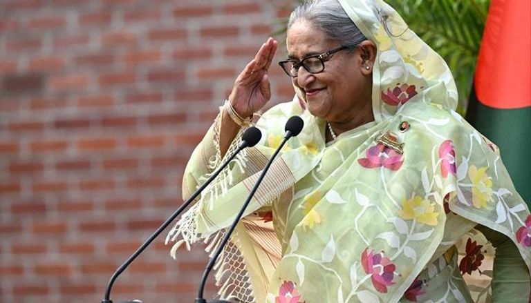 رئيسة الوزراء السابقة في بنغلادش الشيخة حسينة