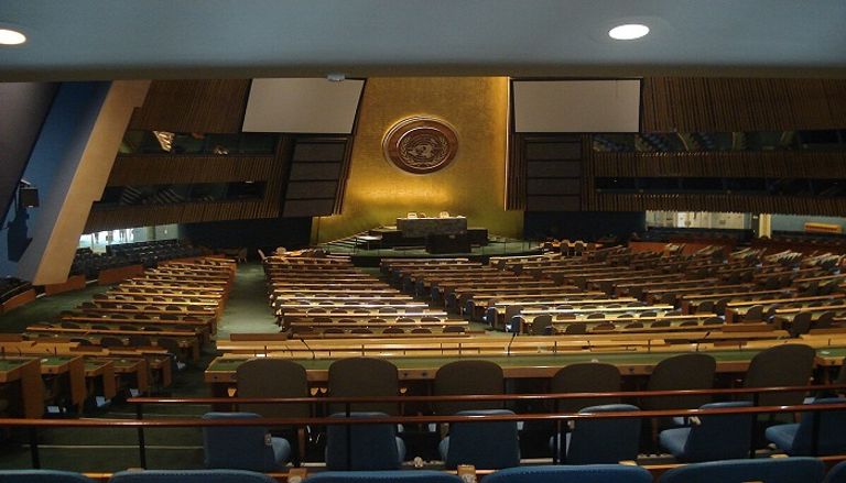 قاعة اجتماعات الجمعية العامة للأمم المتحدة