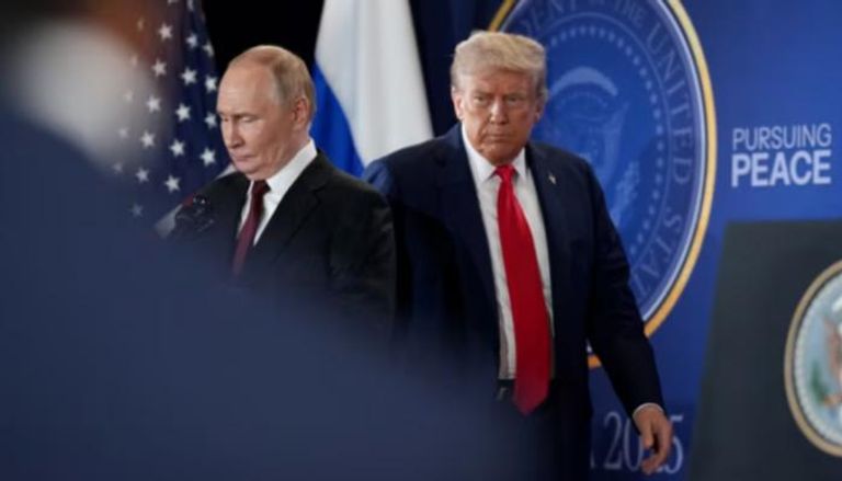 ترامب وبوتين خلال قمة ألاسكا