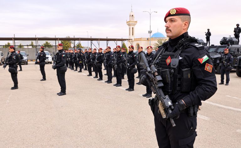 عناصر من الجيش الأردني