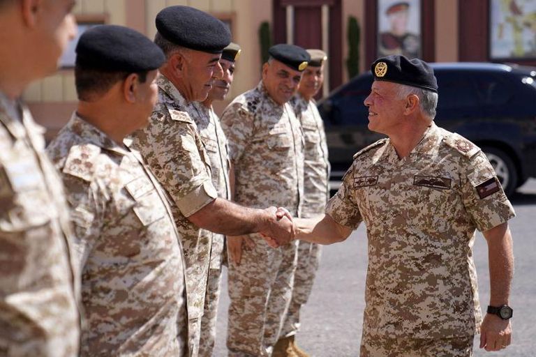 عناصر من الجيش الأردني