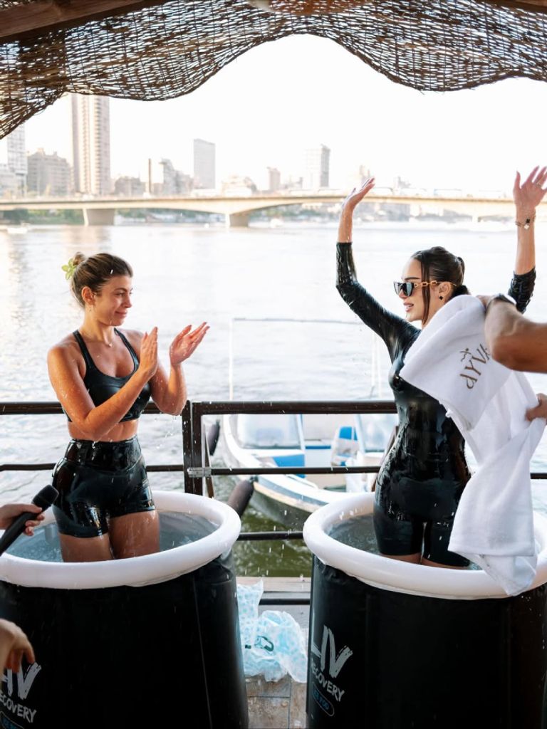 تجربة بسمة بوسيل مع الاستشفاء بالثلج