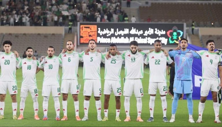لاعبو منتخب الجزائر
