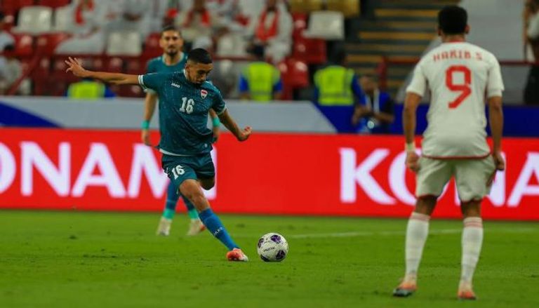 القنوات الناقلة لمباراة العراق والإمارات اليوم 