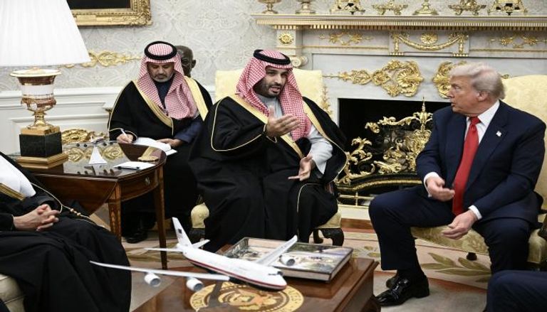 ترامب والأمير محمد بن سلمان