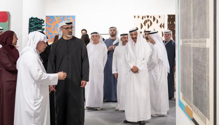 افتتاح معرض «فن أبوظبي»
